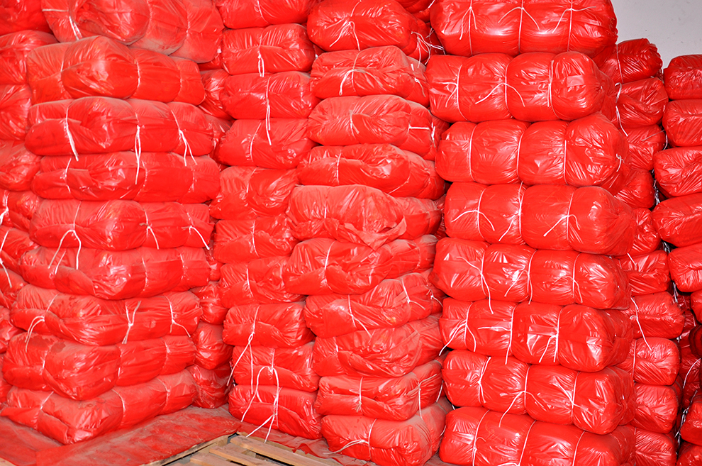 Proizvodnja mrežastih vreća za krompir, luk, papriku.